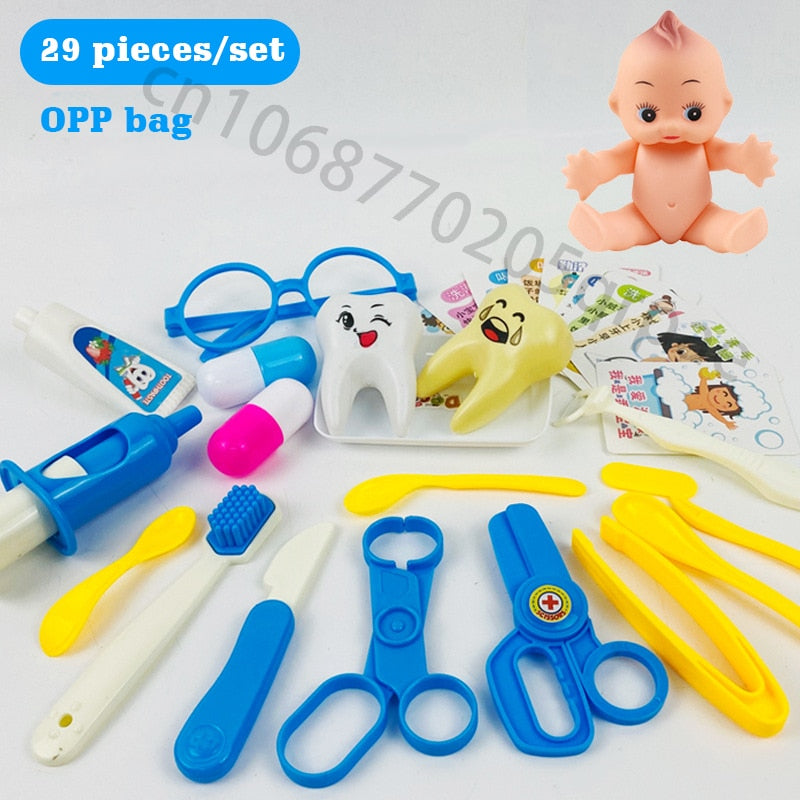  Doctor Kit for Kids and Toddlers - 29 Pieces Medical
